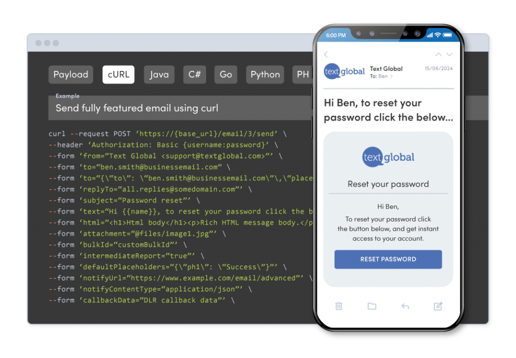 Email Marketing and API