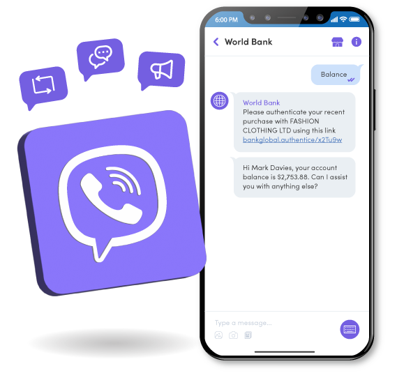 Text Global Viber Homepage Image 1