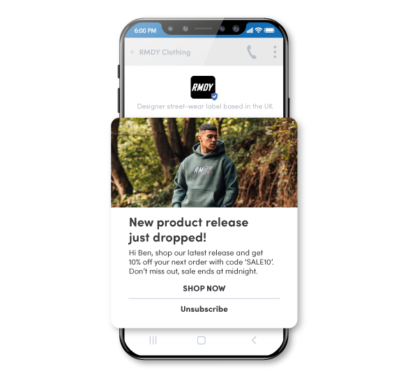 RCS messaging at Text Global
