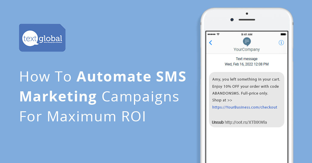 Text Global Automate SMS Marketing